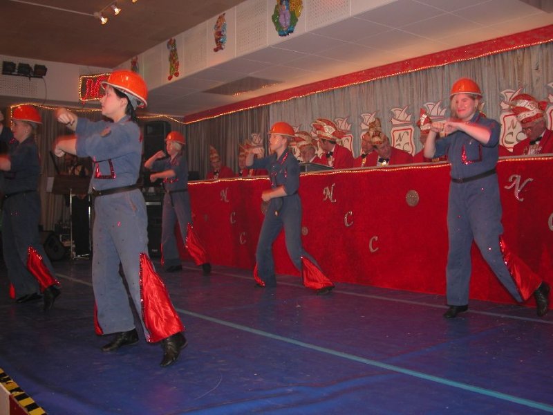 Schautanz 2005: Tanzgarde des NCC - "Fireman"