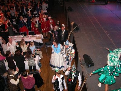 Das Kasseler Prinzenpaar Dirk II. und Eva I. (Ziege & Harjes lassen grüßen)