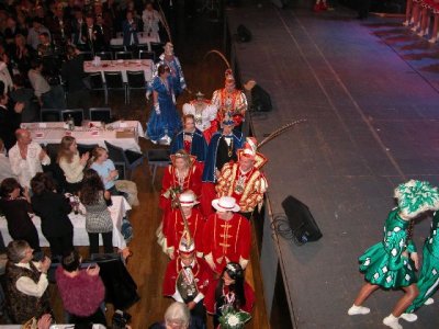 Prinz Oliver II. und Prinzessin Michaela I. mit dem, Kinderprinzenpaar Edgar II. und Melodie I.