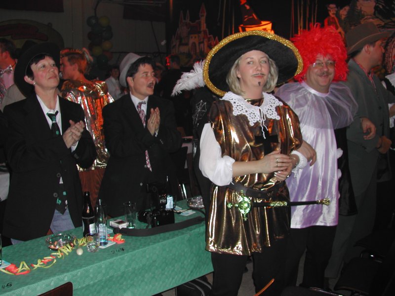 Mitgereister Fanclub des NCC: v.l. Cornelia Werner, Anne Henkel, Ute Kuhn und Bernd Henkel