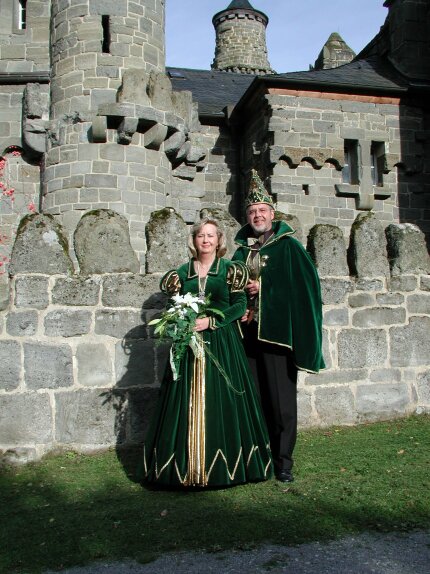 Die Löwenburg in Kassel