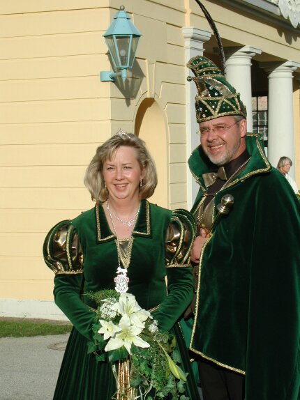 Das Prinzenpaar am Hofe - Schloß Wilhelmsthal in Calden