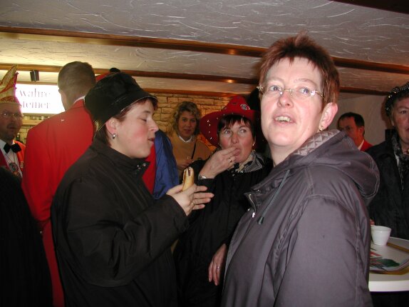 ...mmmh die Bockwurst ist gut !