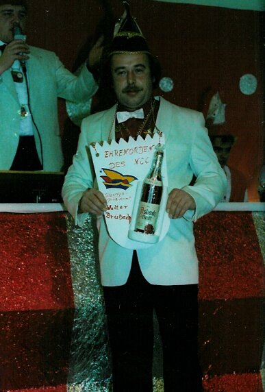 Ehrenpräsident Walter Brübach 1988