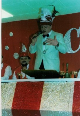 Sitzungspräsident Klaus Missing 1988