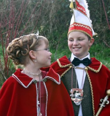Kinderprinzenpaar Prinz Nico I. und Prinzessin Aileen I.