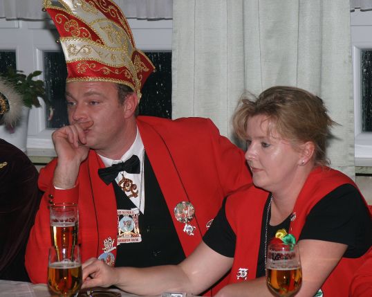 ...und noch nen ehemaliges Prinzenpaar Prinz Oliver II. und Prinzessin Michaela I. (Prinzenpaar 2004 und 2005)